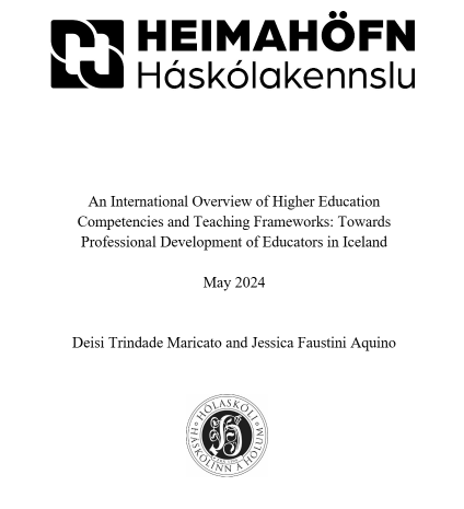 Hólar University Researchers Publish International Report on Educator Competencies and Professional &hellip;