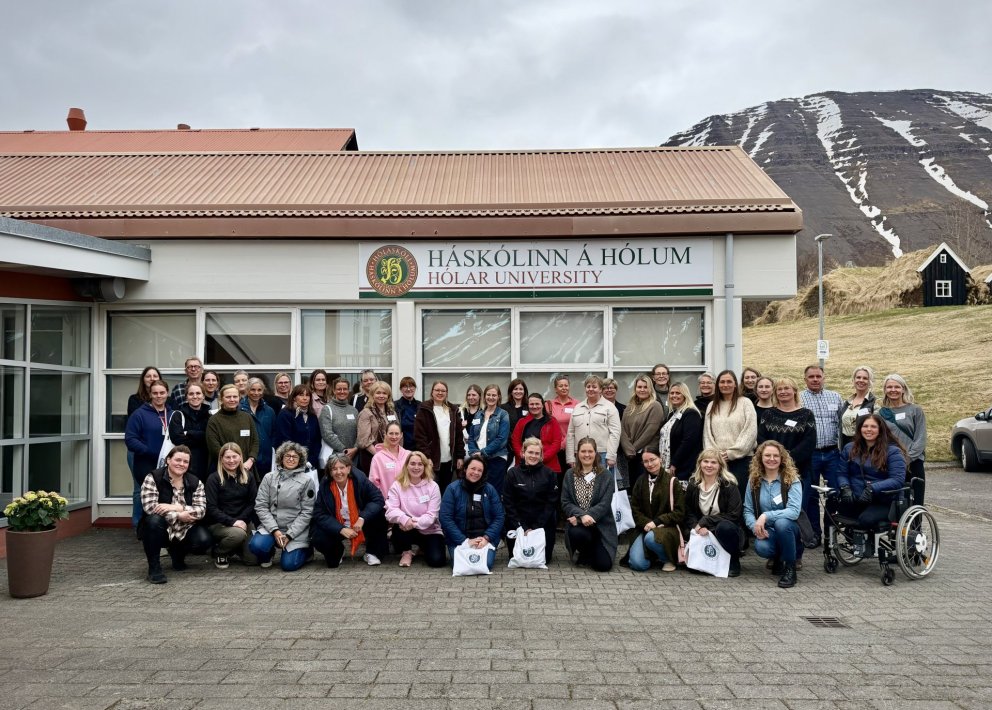 Ráðstefna um þjónustu með aðstoð dýra á Hólum vakti mikla athygli