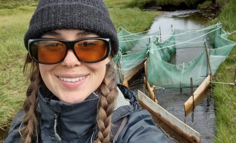 Kelsey Stansberry varði meistararitgerð sína með glæsibrag